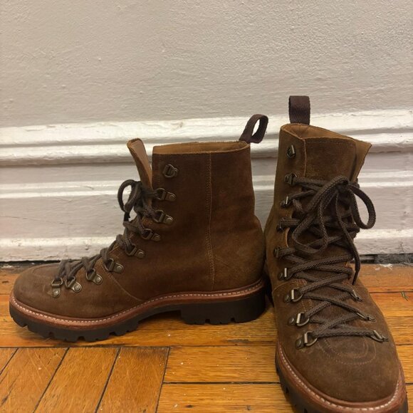 Men's Grenson Brady Brushed-Suede Boots (UK: 8.5, EU: 42.5, US: 9.5) - Picture 2 of 4